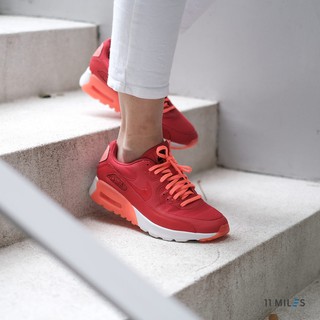ของแท้ !!!! พร้อมส่ง รองเท้าผ้าใบ Nike รุ่น W AIR MAX 90 ULTRA ESSENTIAL สีแดง