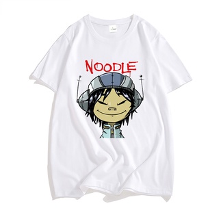 เสื้อยืดผู้ชาย เสื้อยืดแขนสั้น คอกลม พิมพ์ลาย Gorillaz Gorillas แฟชั่นฤดูร้อน สไตล์ฮิปฮอป สําหรับผู้ชาย และผู้หญิง S-5XL