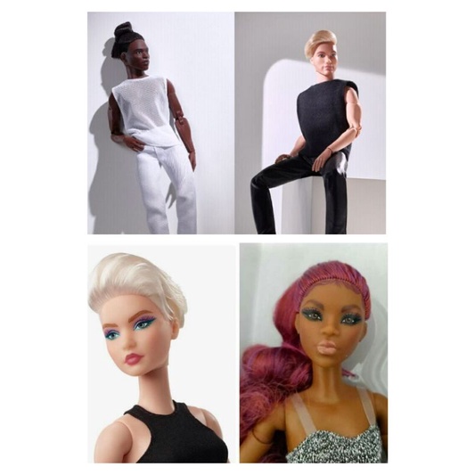 ภาพหน้าปกสินค้าสินค้าใหม่ พร้อมส่ง barbie look doll , barbie looks ken จากร้าน kanyanutka11 บน Shopee