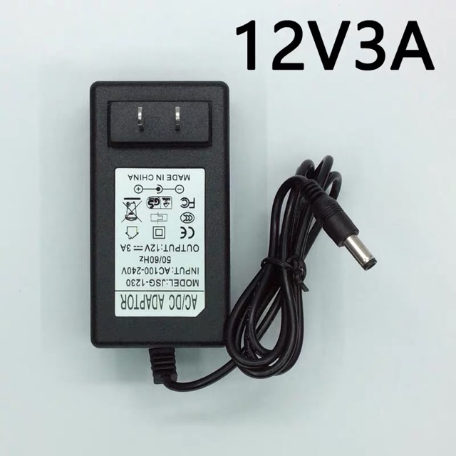 พาเวอร์อแดปเตอร์12v3a-ของแท้แอมป์เต็ม100-รับประกันคุณภาพ