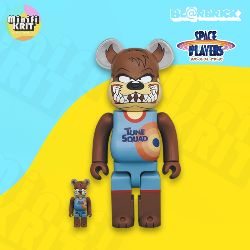 BE@RBRICK Space Jam: A New Legacy Bearbrick Tasmanian Devil BE@RBRICK Space Jam: A New Legacy Bearbrick Tasmanian Devil