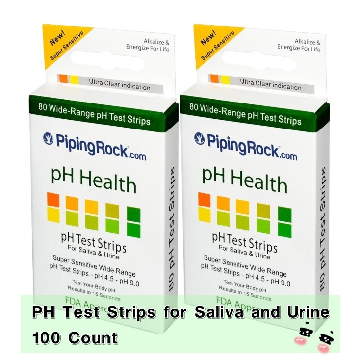 PH Test Strips For Saliva And Urine, 100 Test Strips