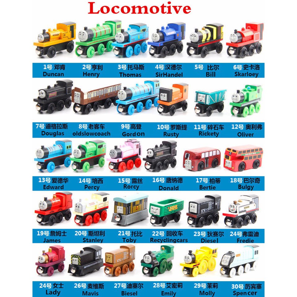 ของเล่นรถไฟโทมัส-รถไฟโทมัส-แม่เหล็ก-และรถจักรไม้-เหมาะกับเพื่อน-สําหรับเด็ก