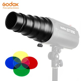 Godox SN-02 Conical Snoot Honeycomb Grid Light Beam Tube for Universal Mount