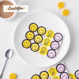 [Card4You]😋สติ๊กเกอร์ Smiley Deco Sticker