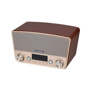 [ผ่อน 0%] AIWA Retro Vintage Bluetooth Speaker ลำโพงบลูทูธ FM Radio