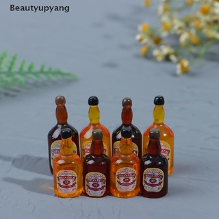 [Beautyupyang] โมเดลขวดไวน์จิ๋ว 1:12 สําหรับตกแต่งบ้านตุ๊กตา 10 ชิ้น