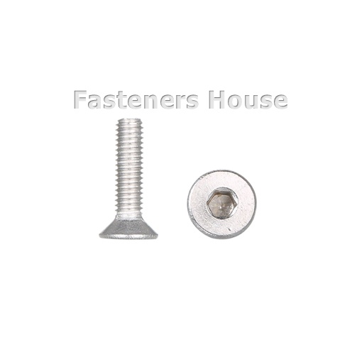 ภาพหน้าปกสินค้าสกรูหัวจมเตเปอร์ สแตนเลส สกรูหัวจมเรียบ M8 จำนวน 1 ตัว จากร้าน fasteners.house บน Shopee