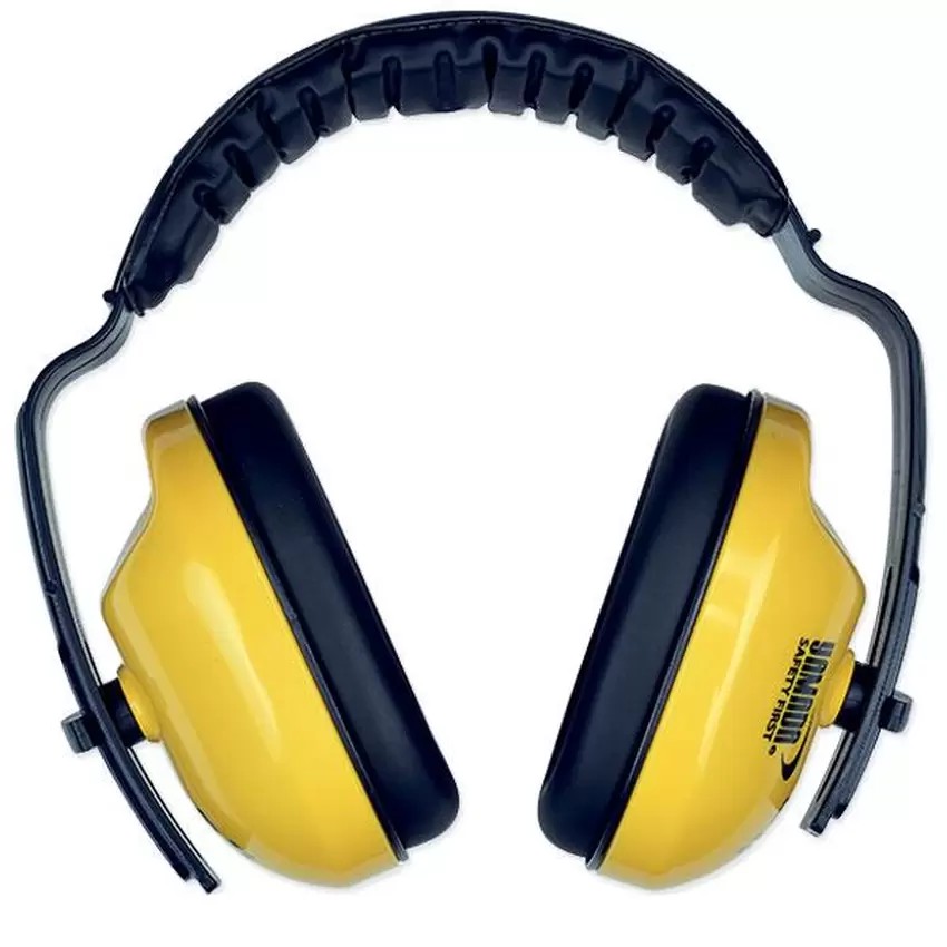 YAMADA EarMuff ที่ครอบหูลดเสียง แบบคาดศีรษะ (พับไม่ได้) EM301B Shopee