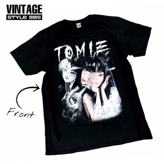 T-shirt  เสื้อยืด ลาย TOMIE สีดำ ยอดฮิต🔥🔥S-5XL