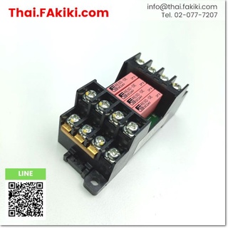 พร้อมส่ง,(C)Used, RS4D-DE Terminal Relay ,เทอร์มินอลรีเลย์ สเปค DC24V ,FUJI (66-003-213)