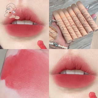 [มาใหม่] ลิควิดลิปทินท์ ลิปสติก เนื้อแมตต์ ติดทนนาน - 6 สี