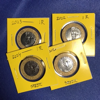 Special Lot No.60274 ปี2002-2004 บราซิล 1 REAL เหรียญสะสม เหรียญต่างประเทศ เหรียญเก่า หายาก ราคาถูก