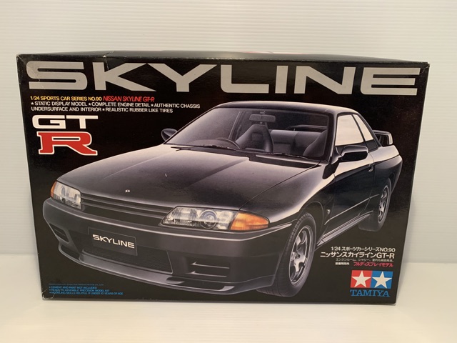 โมเดลรถยนต์-nissan-skyline-gt-r-r32-tamiya