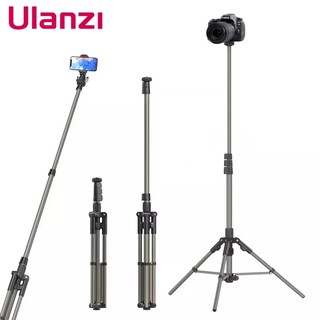 Ulanzi MT-39 ขาตั้งกล้องสามขา 190 ซม. ยืดหดได้ Vlog Livestream Youtube สําหรับถ่ายภาพสตูดิโอ