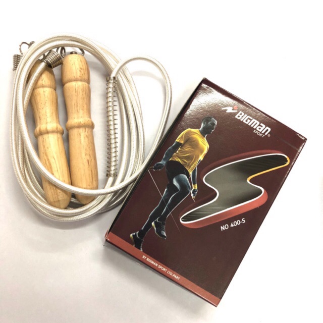 รูปภาพของเชือกกระโดด Bigman รุ่น400s เชือกสีขาว BIGMAN Jumping Rope เชือกกระโดด 400-Sลองเช็คราคา