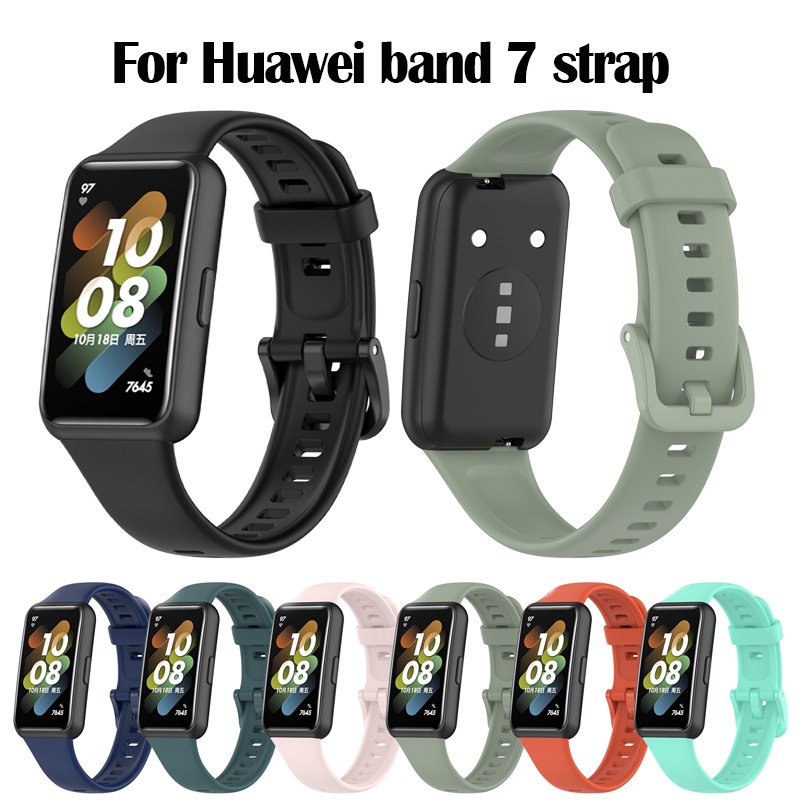 ภาพหน้าปกสินค้าสายนาฬิกา Huawei Band 7 ซิลิโคนนิ่ม.(เข็มขัด) จากร้าน winsent9944 บน Shopee