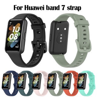 ภาพขนาดย่อของภาพหน้าปกสินค้าสายนาฬิกา Huawei Band 7 ซิลิโคนนิ่ม.(เข็มขัด) จากร้าน winsent9944 บน Shopee