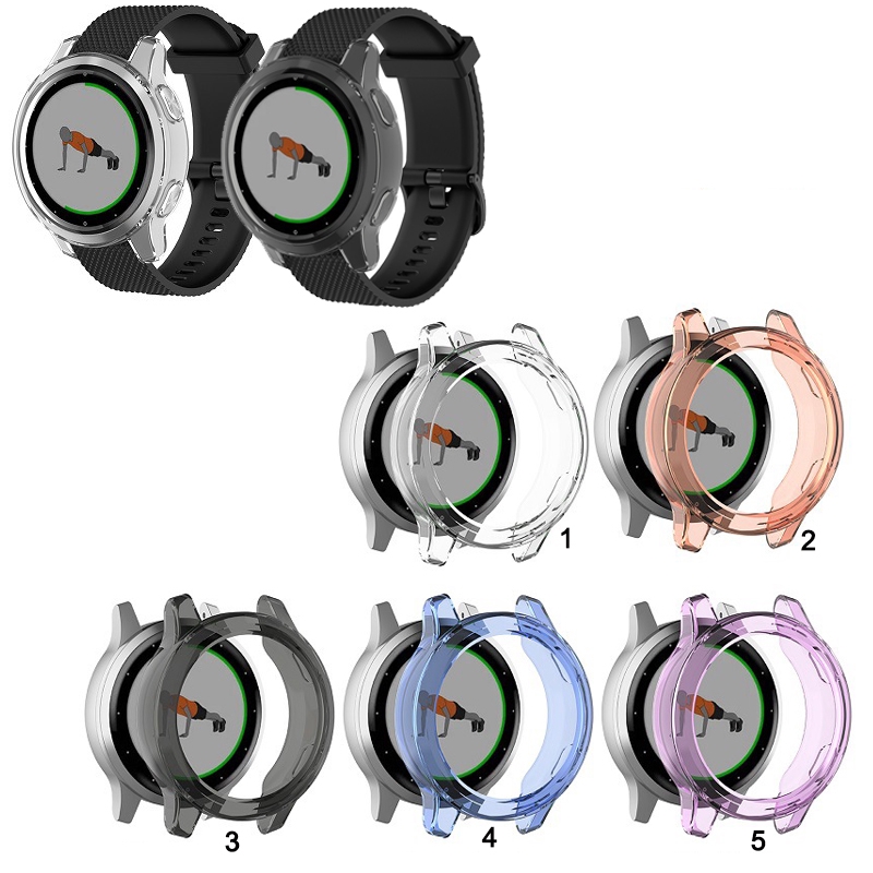 ภาพหน้าปกสินค้าเคสนาฬิกา TPU ป้องกันการกระแทก สำหรับ Garmin Vivoactive 4 4S Active S