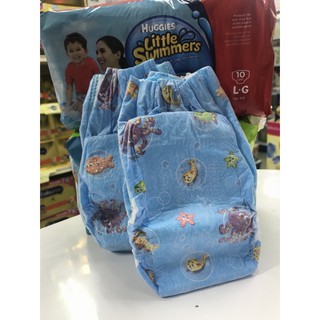 กางเกงผ้าอ้อมว่ายน้ำ Huggies Little Swimmers  ไซส์ S/M/L (แบ่งขายเป็นคู่)