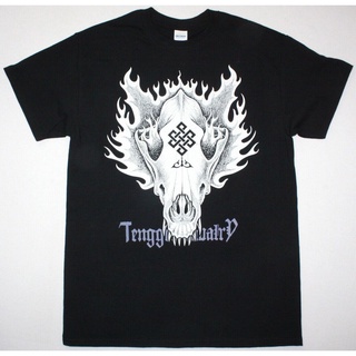 เสื้อยืดโอเวอร์ไซส์ใหม่ เสื้อยืดลําลอง แขนสั้น พิมพ์ลาย Tengger Cavalry Blood Sacrifice Shaman Nomadic Folk Metal DIY 20