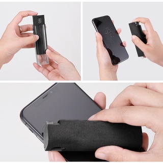 ภาพขนาดย่อของภาพหน้าปกสินค้าNAMA 1Set Portable Phone PC Screen Cleaner Microfiber Cloth Cleaning Device for TV จากร้าน panama.th บน Shopee