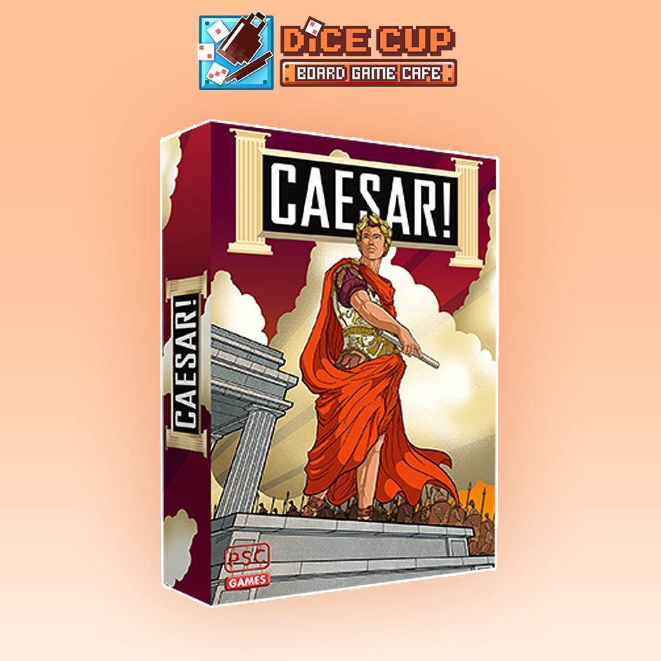 ภาพหน้าปกสินค้าCaesar : Seize Rome in 20 Minutes Board Game