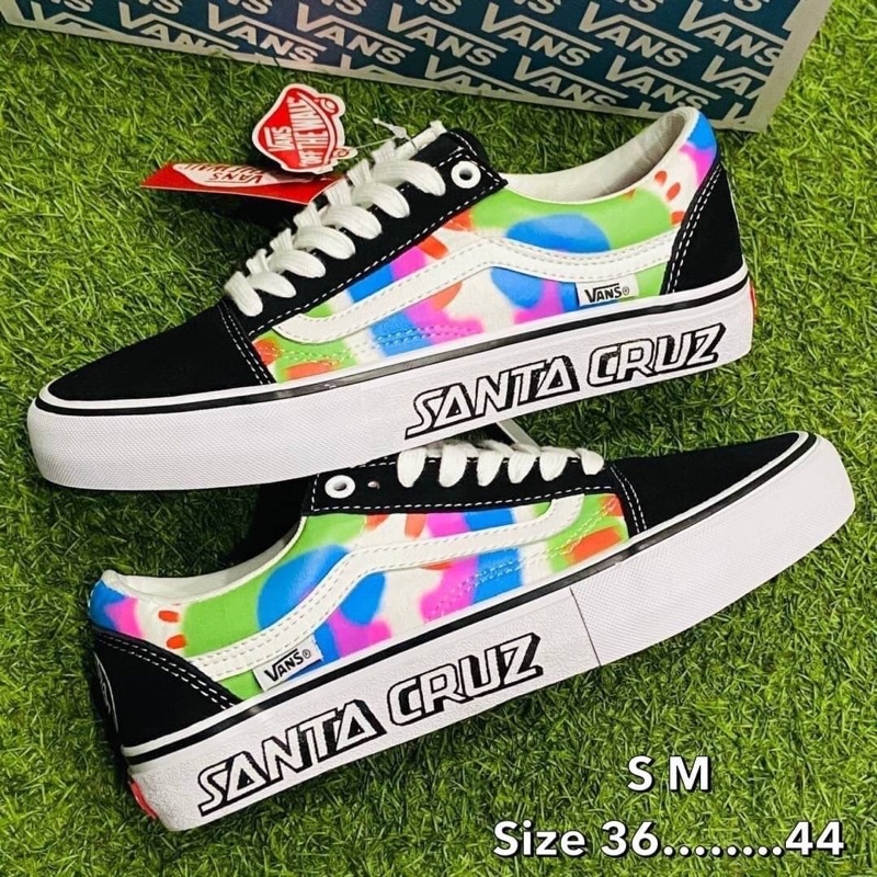 รองเท้า-vans-santacruz-oldskool-รองเท้าแวนส์พร้อมกล่อง