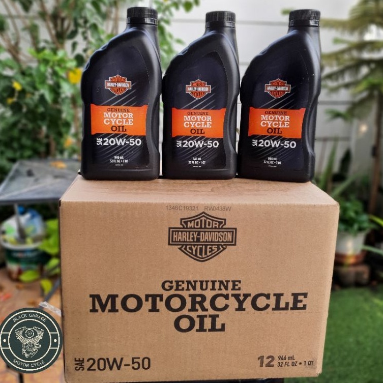 น้ำมันเครื่องฮาเล่-harley-oil-service20w50-sae50-1ลัง