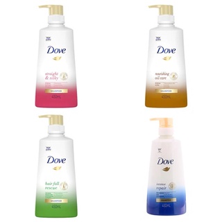 ภาพหน้าปกสินค้า(มีให้เลือก 4 สูตร) Dove Shampoo โดฟ ผลิตภัณฑ์แชมพูสระผม ขนาด 450 มล. ที่เกี่ยวข้อง