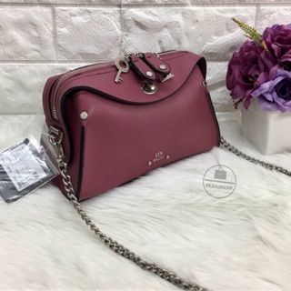 LYN CHERISH CROSSBODY BAG 2017  (outlet) สีม่วง