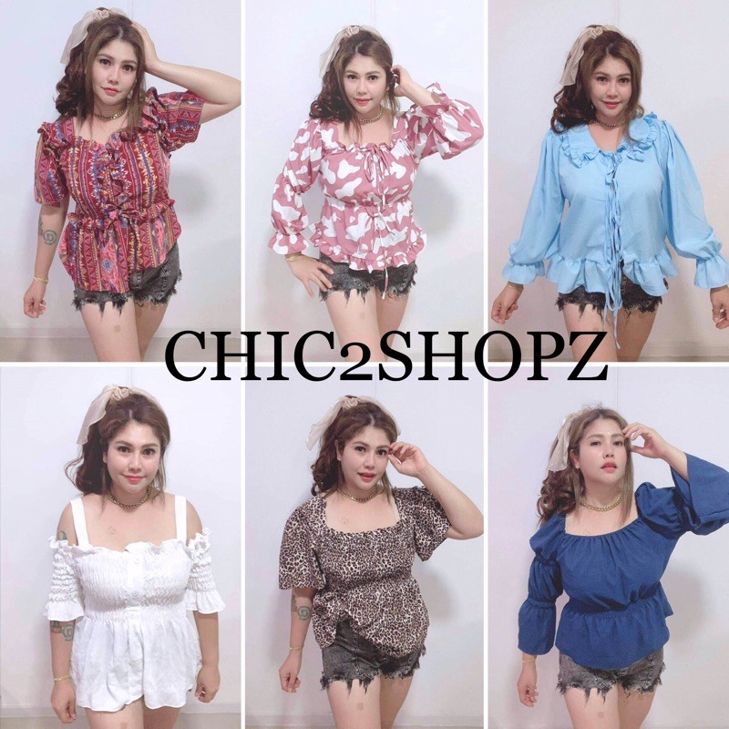 c2shopz-แฟชั่น-เสื้อผ้าสาวอวบ-ขายส่ง-งานเหมา-แบบเยอะมากกว่า20แบบ-โปรค่าส่ง79