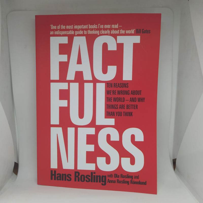 หนังสือความเป็นจริงโดย-hans-rosling-ภาษาอังกฤษ