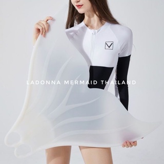 ภาพหน้าปกสินค้า[พร้อมส่งบางขนาด] โมโนฟินนางเงือก ทักเช็คของกับแอดมินก่อนเกรดดีที่สุด Silicone Monofin ฟินหางนางเงือก by Ladonna Mermaid ที่เกี่ยวข้อง