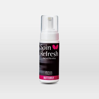 สินค้า น้ำยาเช็ดยางปิงปอง Spin Refresh แท้100%