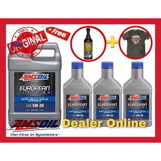 Amsoil European Premium Synthetic SAE 5w-30 Low Saps น้ำมันเครื่องสังเคราะห์แท้ 100%