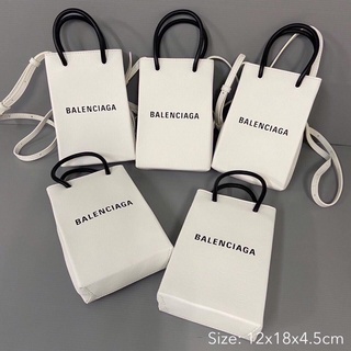 New‼️ Balenciaga phone bag ขาว มือ1ของแท้💯