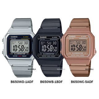 ภาพขนาดย่อของภาพหน้าปกสินค้าของแท้ นาฬิกาข้อมือ Casio รุ่น B650 ประกันศูนย์ CMG จากร้าน wanwela.watch บน Shopee