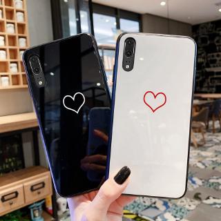 เคสเคสโทรศัพท์ซิลิโคนลายหัวใจสําหรับ Huawei P 30 Lite P 20 Pro P 30 Pro P 20 Lite 2019