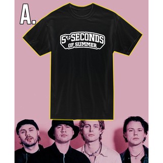 เสื้อยืดโลโก้ 5SOS Varsity / เสื้อฤดูร้อน 5 วินาที - สินค้า 5SOS od: