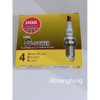 หัวเทียน ของแท้ NGK BKR6EGP (7092) G-Power Platinum 1ชุด 4หัว
