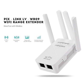 Wifi Repeater PIXLINK LV-WR09 300M Bps Wireless WiFi Router ตัวกระจายสัญญาณไวไฟ