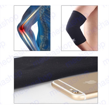 สนับศอก-ซัพพอร์ทข้อศอก-size-m-l-tmt-absorb-sweat-durable-sports-elastic-elbow-guards-support-safety-elbow-pain