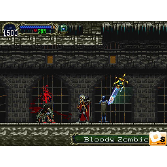 แผ่นเกมส์-ps1-เกมส์ดังในอดีต-castlevania-symphony-of-the-night-สามารถเล่นบนเครื่องps2ได้