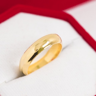 เช็ครีวิวสินค้าGDJ แหวนเกลี้ยง (Classic) 2 สลึง แหวนปอกมีด / แหวนทอง ทองโคลนนิ่ง ทองไมครอน ทองหุ้ม ทองเหลืองชุบทอง ทองชุบ แหวนแฟชั่น