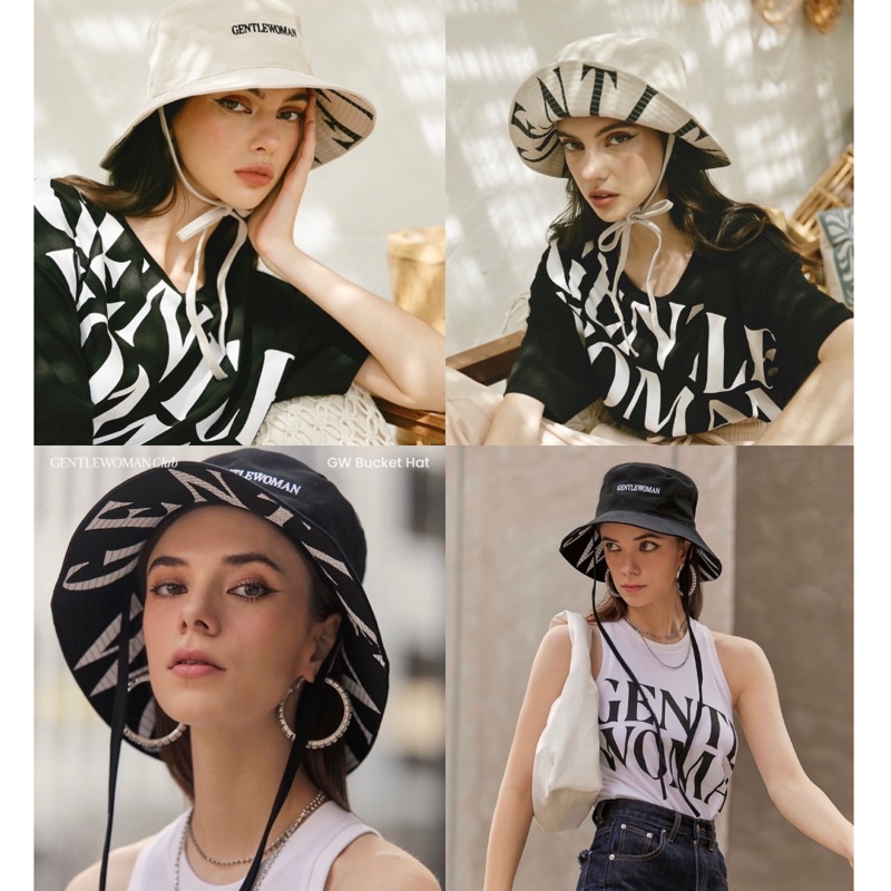 [พร้อมส่ง] หมวก GENTLEWOMAN GW Bucket Hat | Shopee Thailand