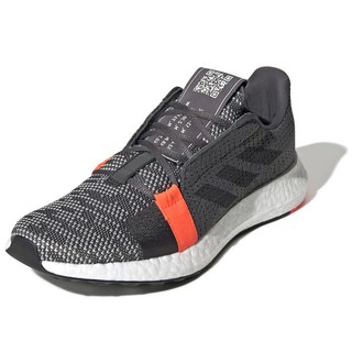 ADIDAS รองเท้าวิ่ง ลำลองชาย SENSEBOOST GO แท้ สี GREY SIX / CORE BLACK