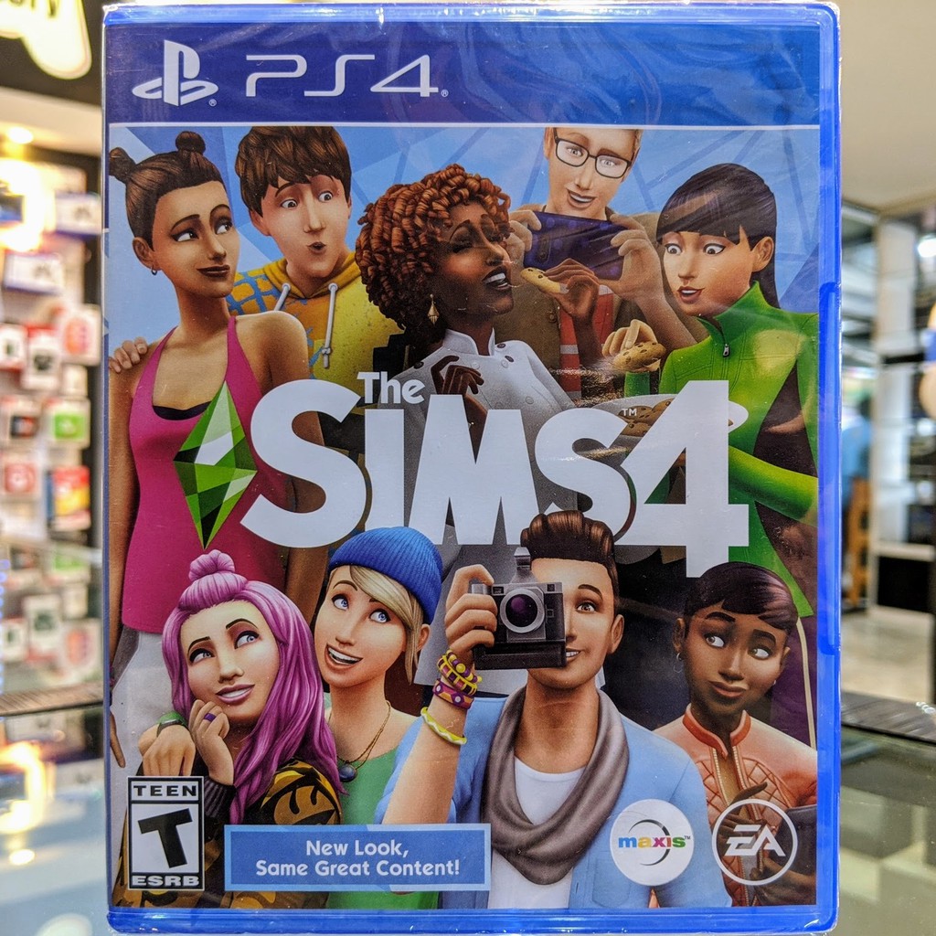 (ภาษาอังกฤษ) มือ1 PS4 The Sims 4 เกมPS4 แผ่นPS4 (Sim4 The Sim 4 The ...