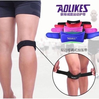 AOLIKES SHOCK ABSORPTION สายรัดหัวเข่า แก้ปวดกันเจ็บขณะออกกำลังกาย เนื้อผ้านุ่มมาก จากห้างหรู