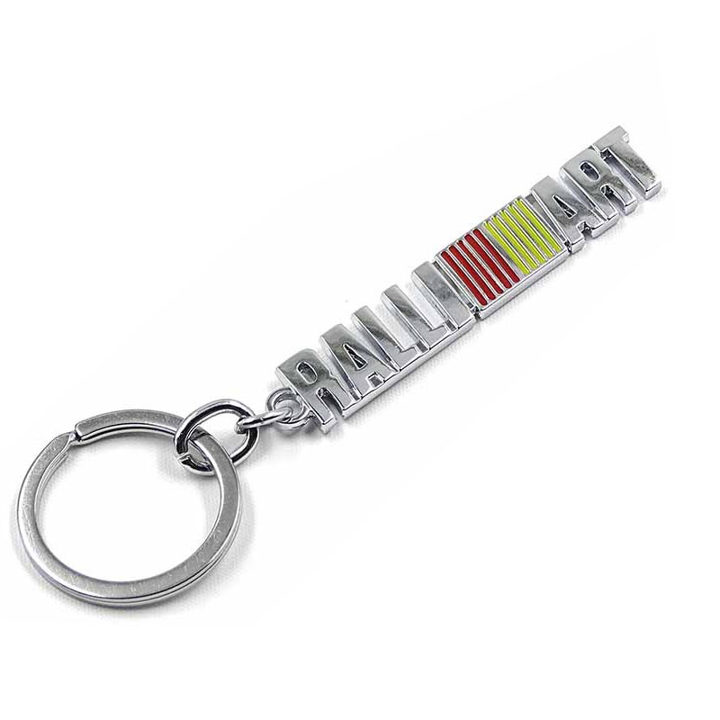 พวงกุญแจกุญแจเม้าส์รถโลหะ-1pcs-keyring-สำหรับ-ralliart-มิตซูบิชิพวงกุญแจ